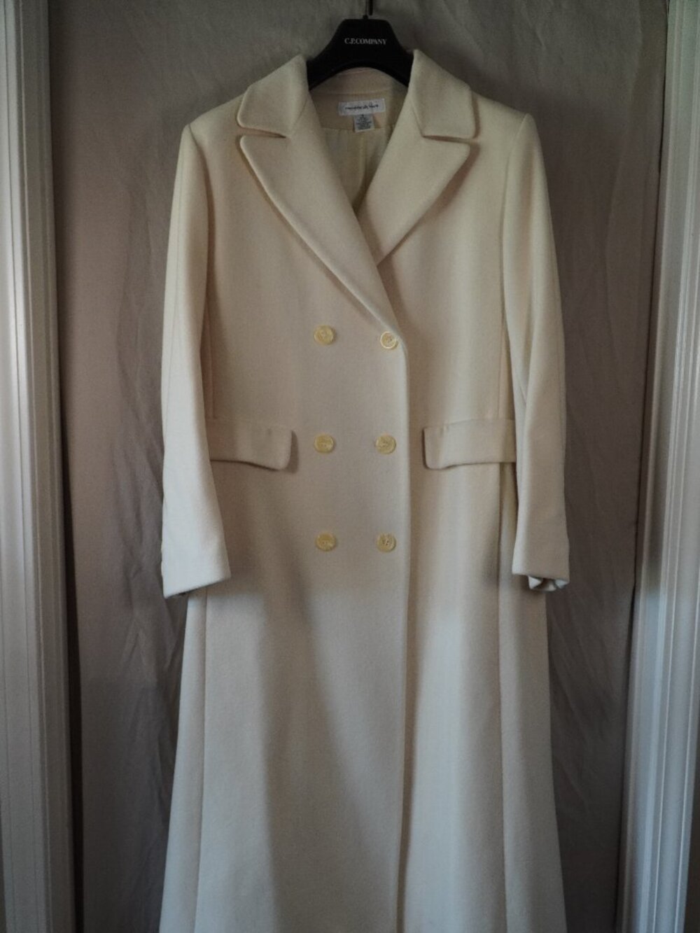 Vintage Preston & York wool overcoat